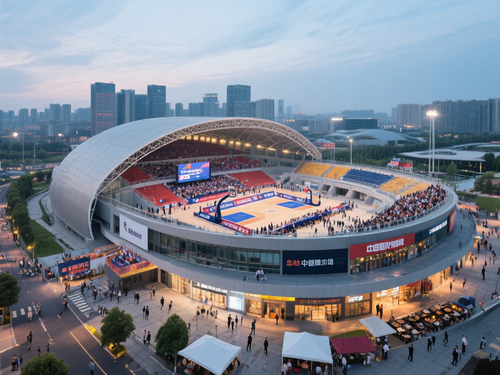 一个成功的体育场馆往往能为城市经济注入新的活力，中