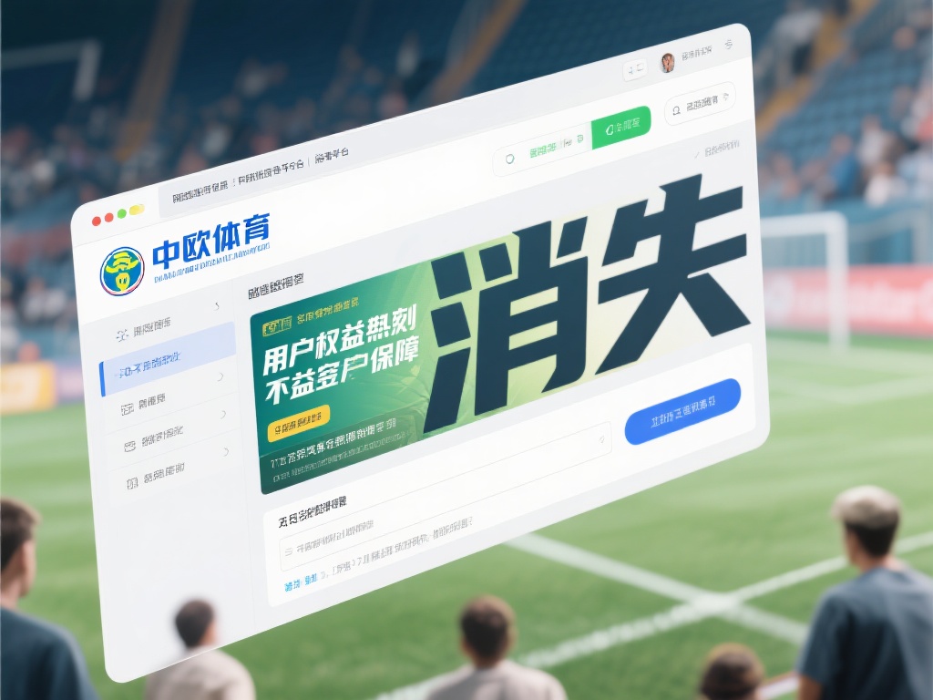 中欧体育找不到了,如何保障用户权益? (中欧体育平台失联,用户权益如何得到有效保障?) 在网络时代,体育平台作为许多用户娱乐和投资的重要场