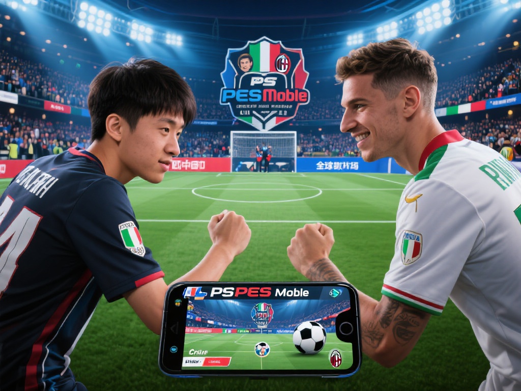 以一款名为《PES&nbsp;Mobile》的足球手游为例，